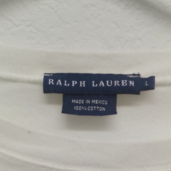 Ralph Lauren Women's White Short Sleeve Tee - Picture 3 of 4